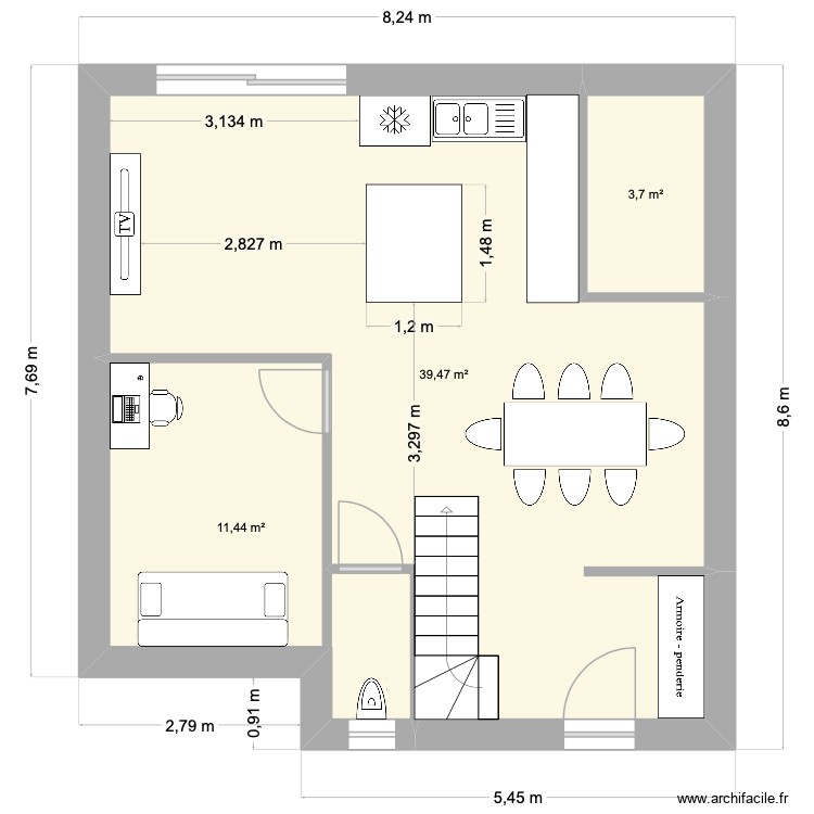 Proposition 2. Plan de 0 pièce et 0 m2