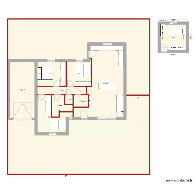 BEDIS. Plan de 
