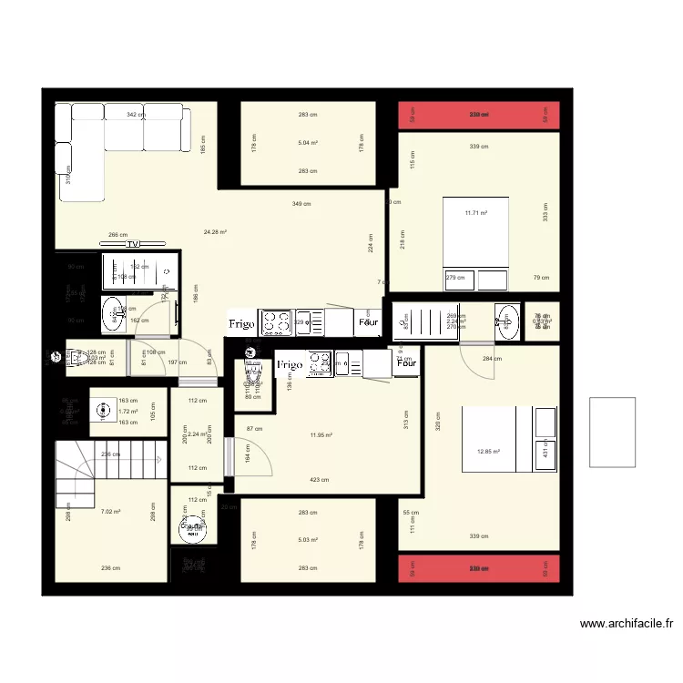 renaison. Plan de 0 pièce et 0 m2