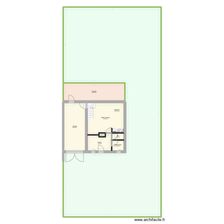 Lans Maison Traveaux. Plan de 17 et 495 m² Lans Maison Traveaux. Plan de 17 et 495 m²