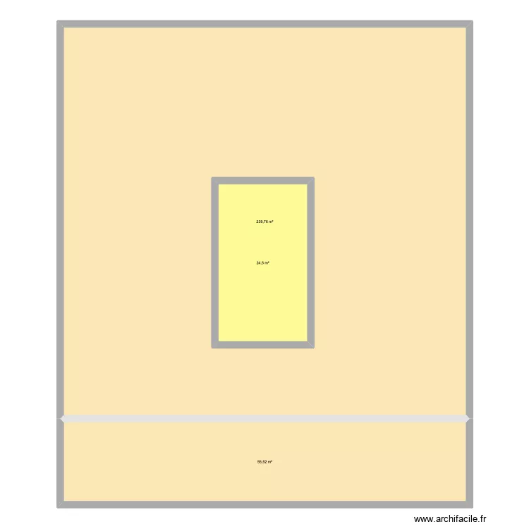 Amine Plafond. Plan de 