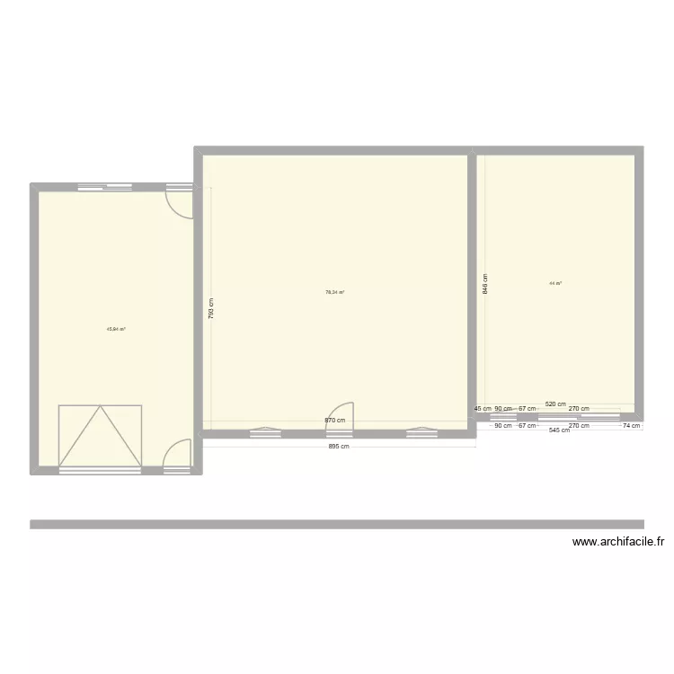 laurent modif. Plan de 3  et 168 m²