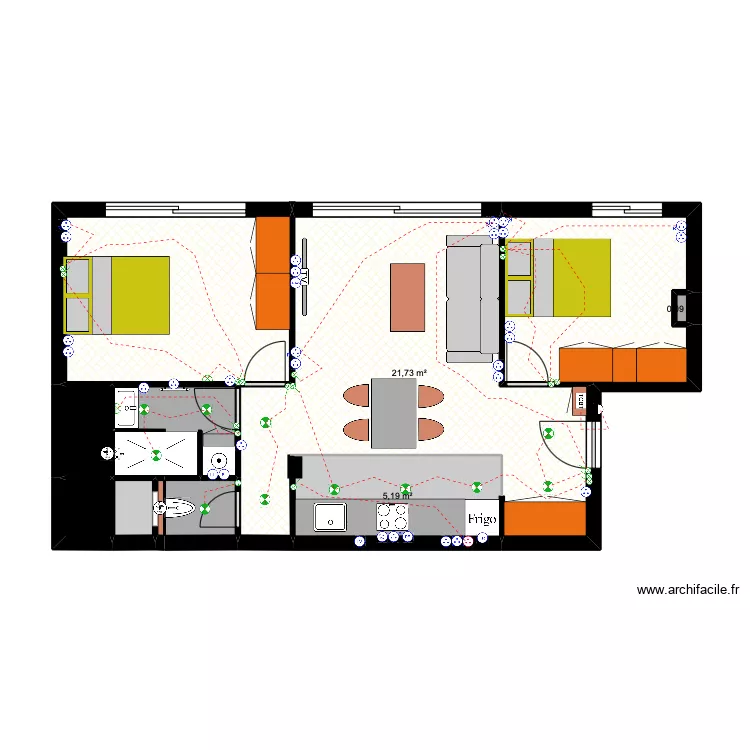 DELPHINE plan projet. Plan de 