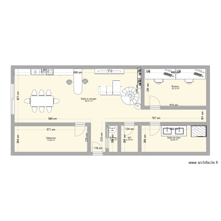 plan. Plan de 0 pièce et 0 m2