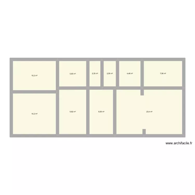 appartement fonction Principal Adjoint CLG LABONDE Méry sur Seine V2. Plan de 10 Pièces et 89 m² appartement fonction Principal Adjoint CLG LABONDE Méry sur Seine V2. Plan de 10 Pièces et 89 m²