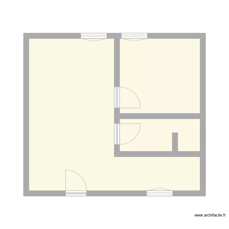 BUQUET 2 - ROUEN. Plan de 