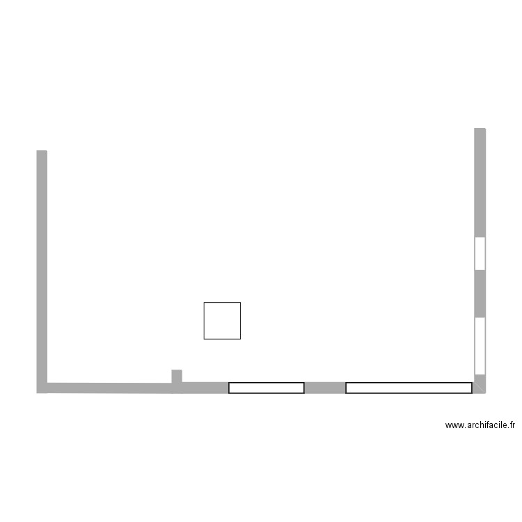 jardin. Plan de 0 pièce et 0 m2