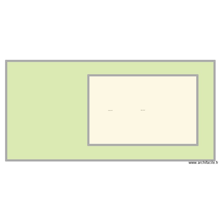 maison. Plan de 2 pièces et 691 m2