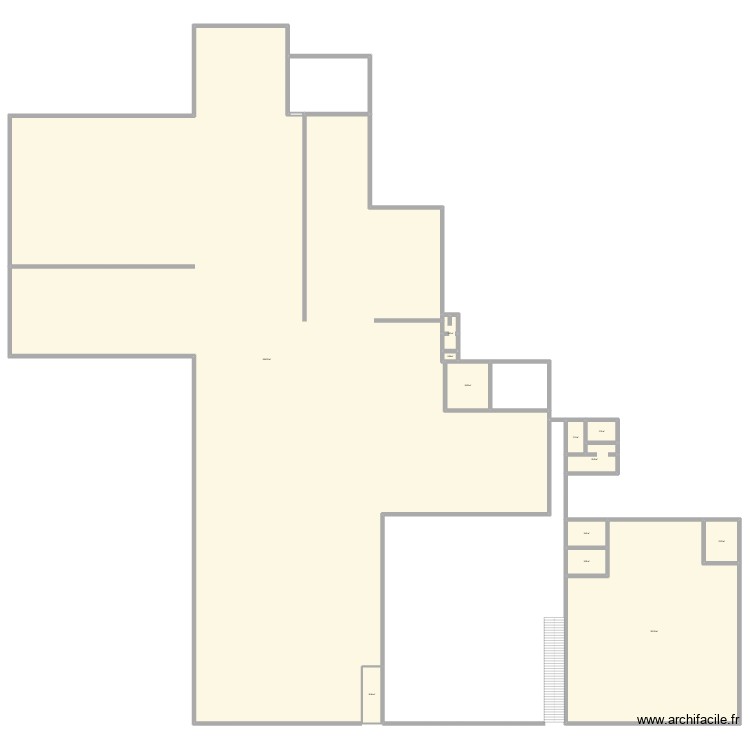 RDC DILLON. Plan de 0 pièce et 0 m2