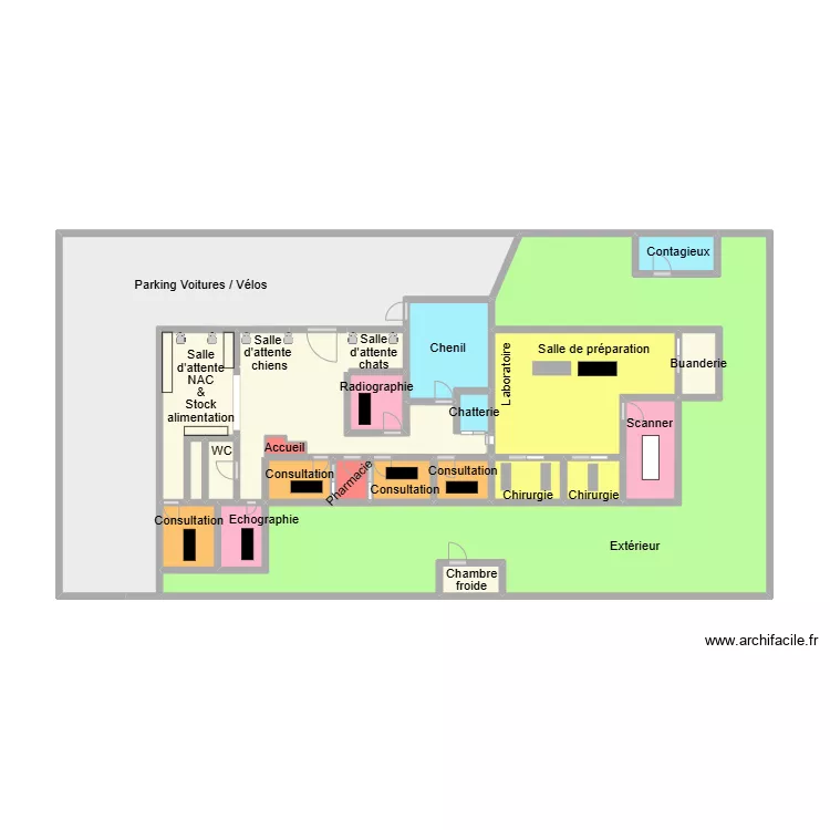 Plan clinique. Plan de 