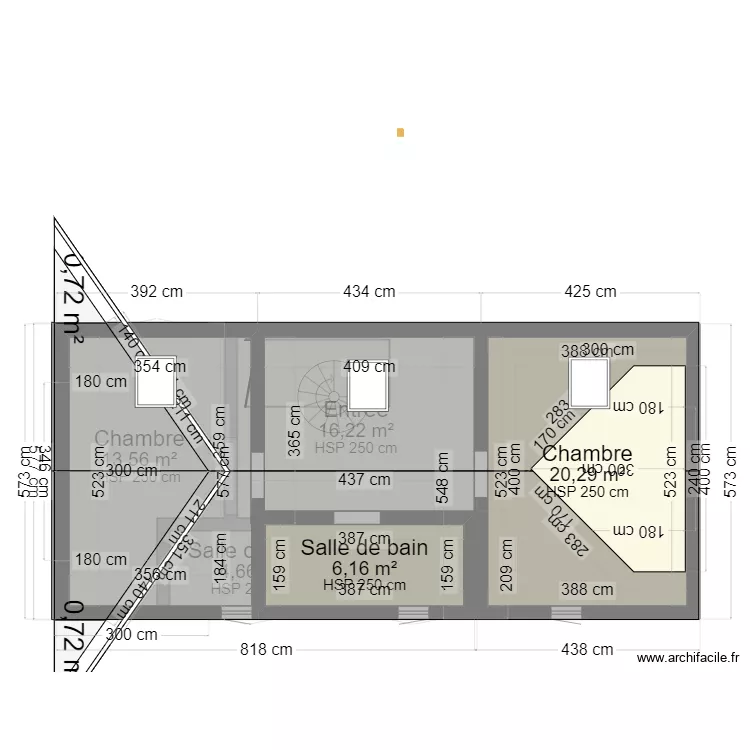 St Nicolas 20. Plan de 