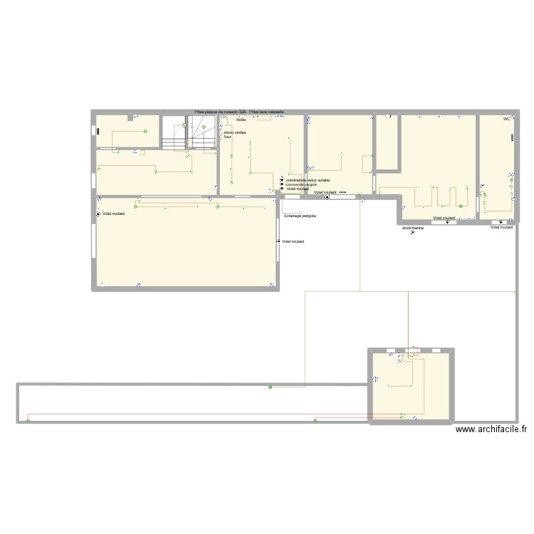Grall RDC elec. Plan de 10 pièces et 189 m2