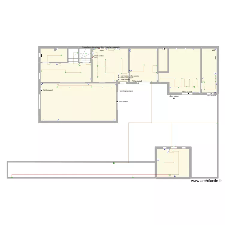 Grall RDC elec. Plan de 
