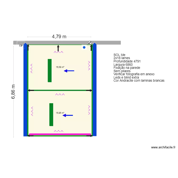 Chris Bird- Lagoa Carvoeiro. Plan de 
