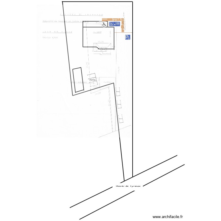 plan de masse. Plan de 0 pièce et 0 m2 plan de masse. Plan de 0 pièce et 0 m2