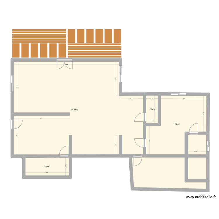 Maion Diane. Plan de 0 pièce et 0 m2