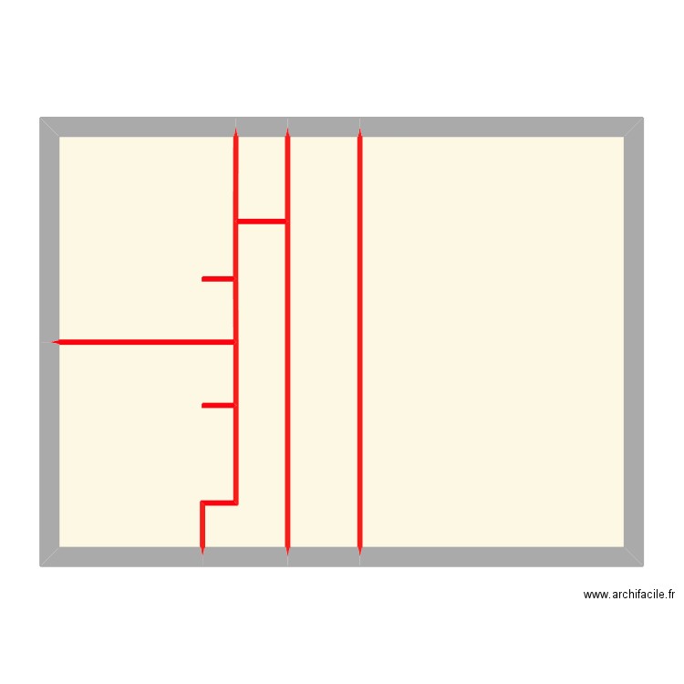 maison Luc. Plan de 6 pièces et 92 m2