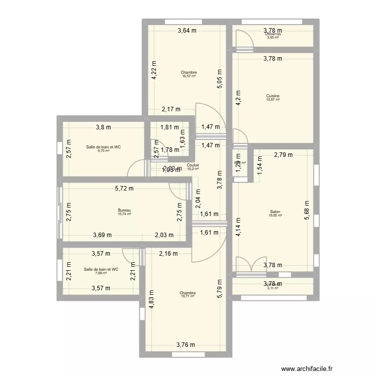 plan familiale. Plan de 