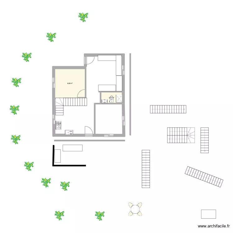 OMAR. Plan de 2 pièces et 12 m² OMAR. Plan de 2 pièces et 12 m²