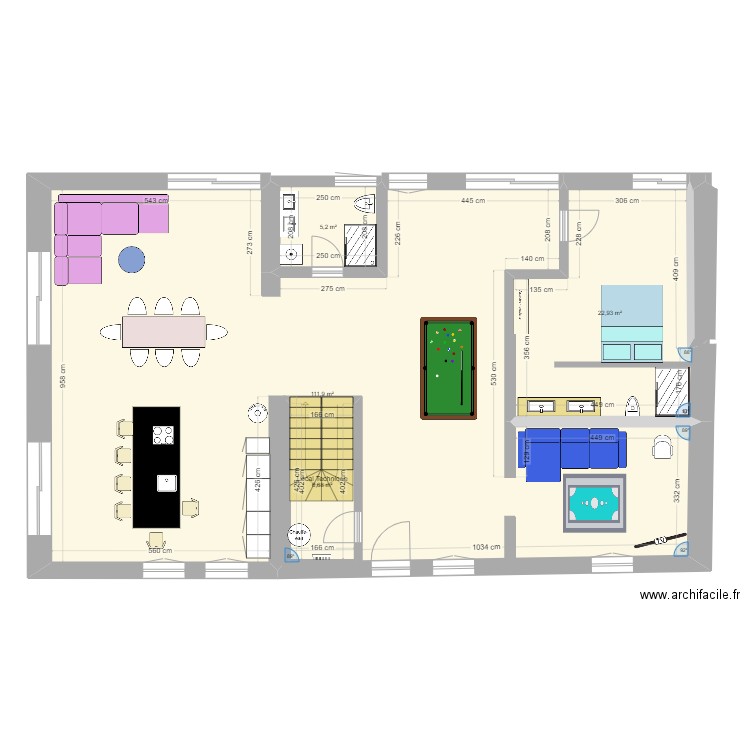Maison Ecuelles Version 16042024 . Plan de 10 pièces et 286 m2