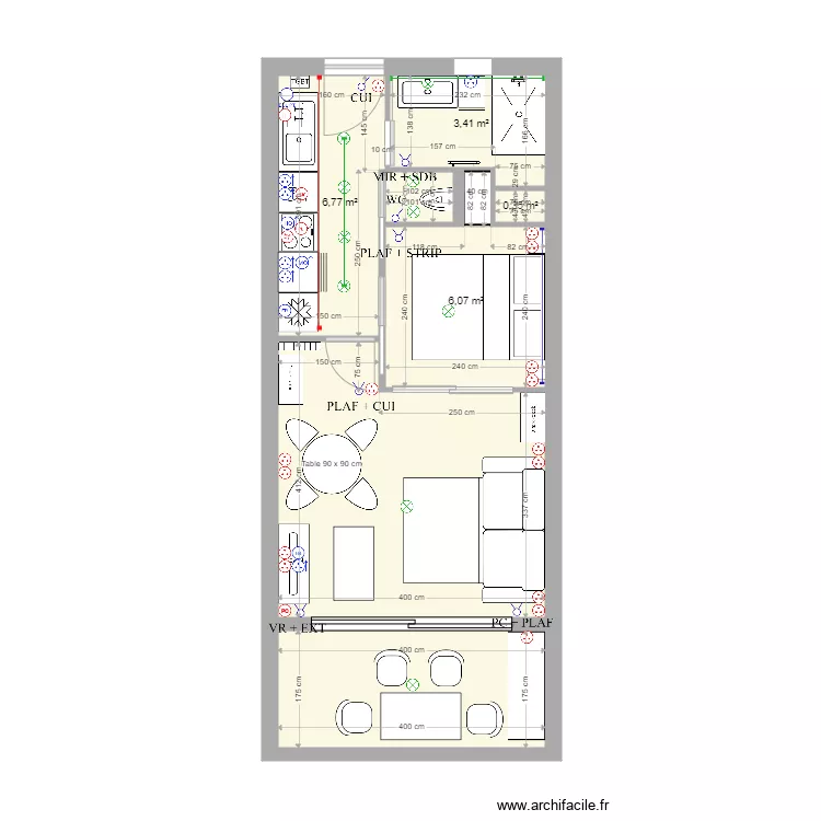 EDEN AZUR T1 - N&deg;2 - Elec. Plan de 