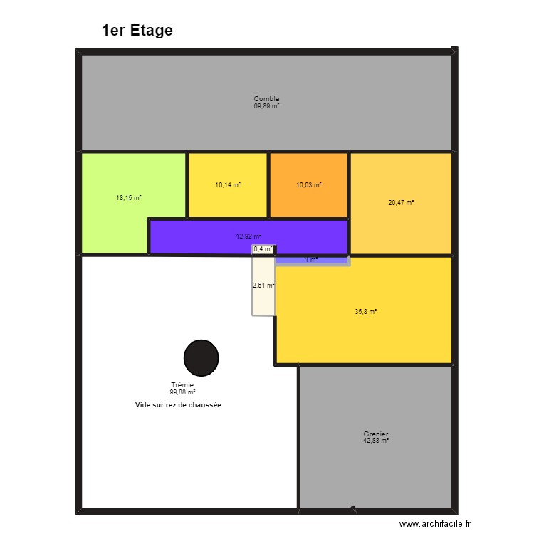 SPORTMIDABLE REZ DE CHAUSSEE. Plan de 20 pièces et 623 m2