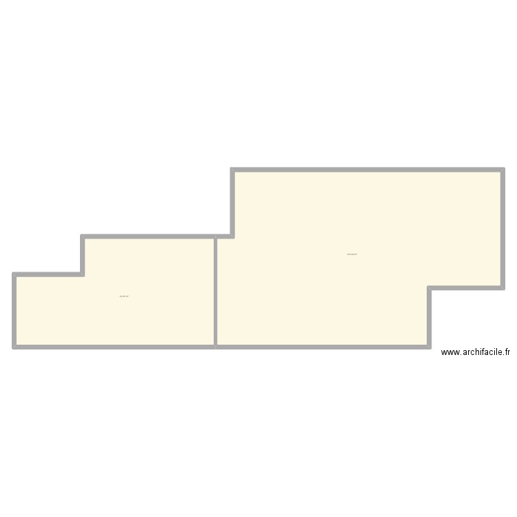 MAISON. Plan de 2 pièces et 311 m2