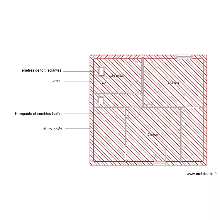 LE POTTIER &eacute;tape 1 et 2 &eacute;tage. Plan de 