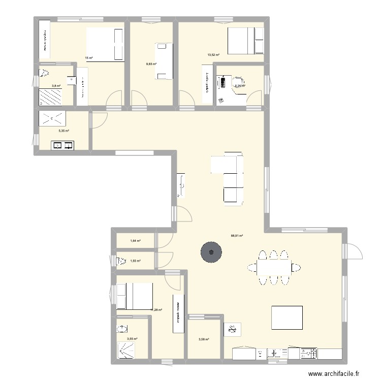 COONTAINER. Plan de 0 pièce et 0 m2