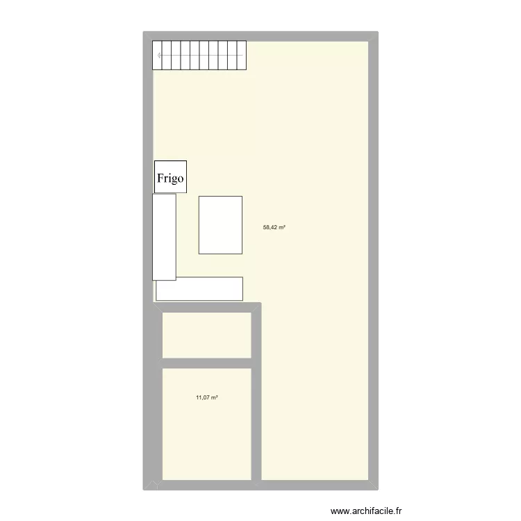 70 guerin. Plan de 2 et 69 m² 70 guerin. Plan de 2 et 69 m²