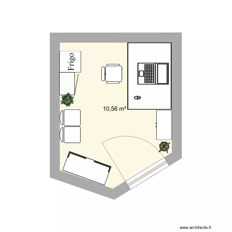 bureau. Plan de 1 et 11 m² bureau. Plan de 1 et 11 m²