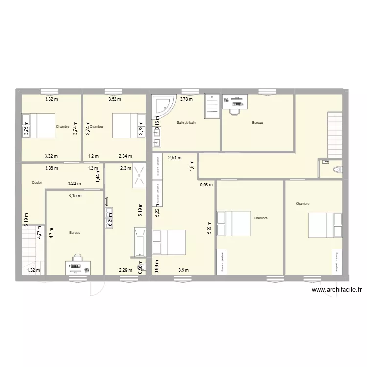 Terrons ventilation. Plan de 20 et 345 m² Terrons ventilation. Plan de 20 et 345 m²