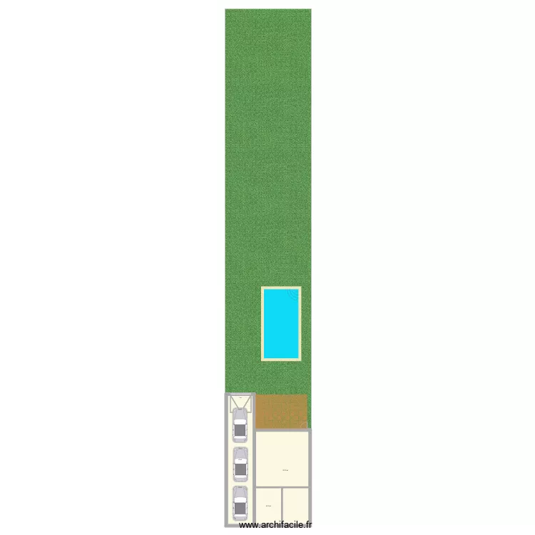 Test piscine. Plan de 3 et 112 m² Test piscine. Plan de 3 et 112 m²