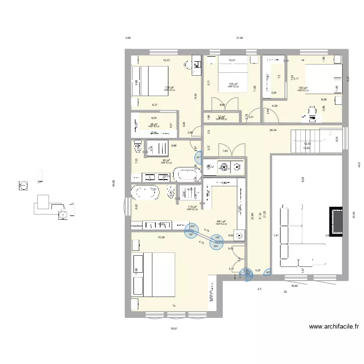 214 ruth deuxieme test 48. Plan de 9 et 111 m² 214 ruth deuxieme test 48. Plan de 9 et 111 m²