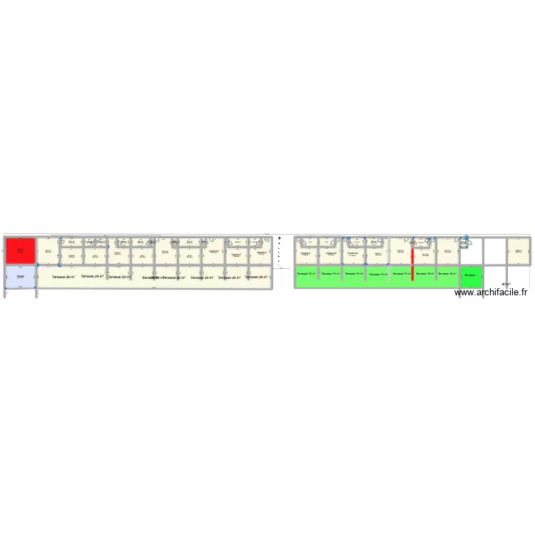 2026 Ch face mer v4. Plan de 41  et 1065 m²