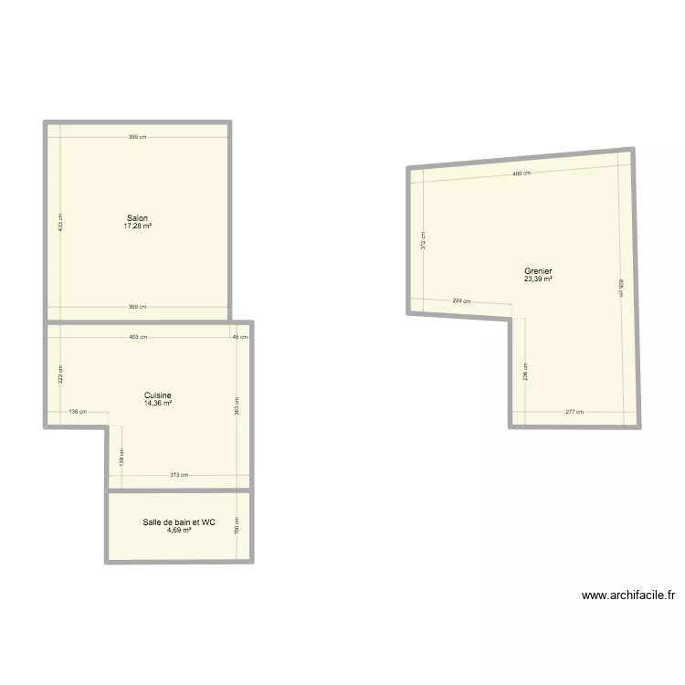 ST CROIX 2EME ETAGE. Plan de ST CROIX 2EME ETAGE. Plan de
