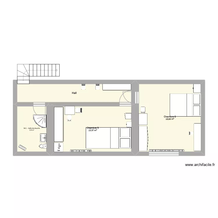 236 - 1 - 2e. Plan de 4  et 49 m²
