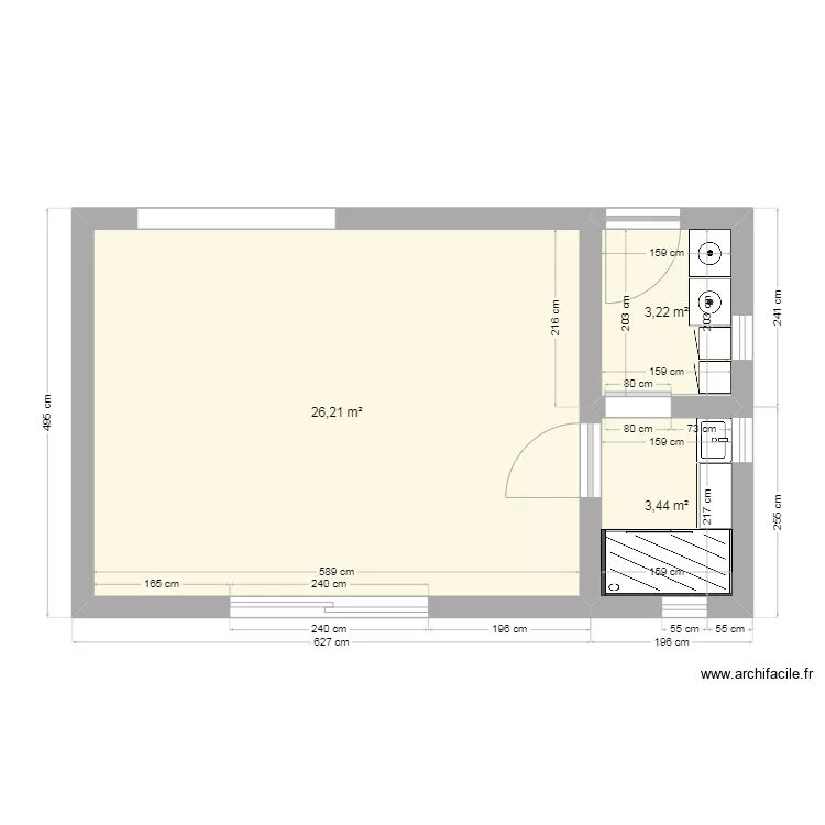 Projet Baton V1. Plan de 