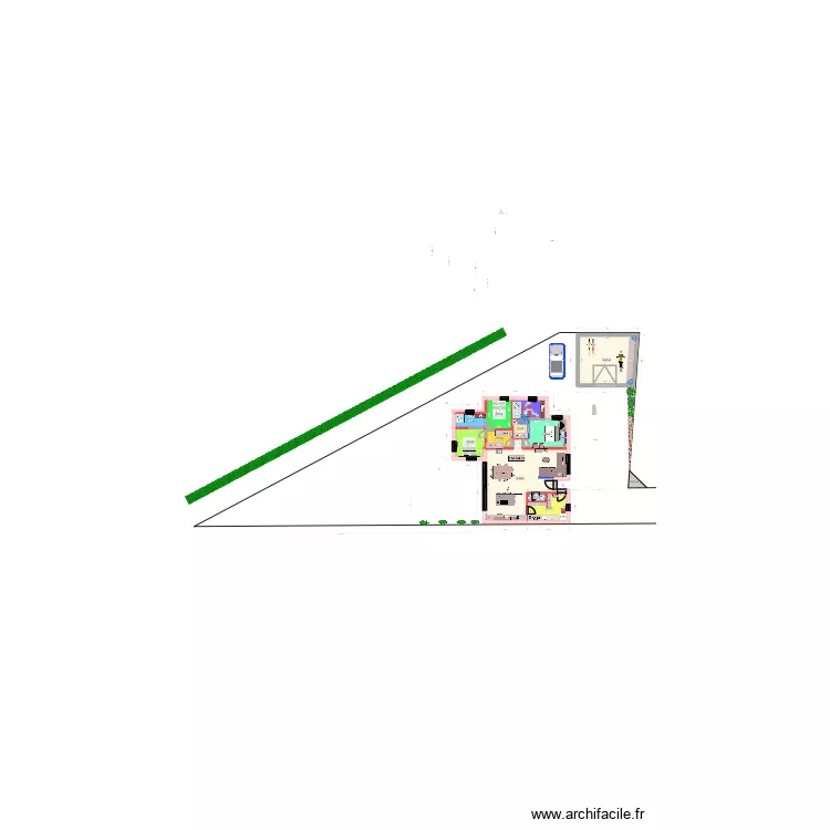 plan 3ch. Plan de 11 et 143 m² plan 3ch. Plan de 11 et 143 m²