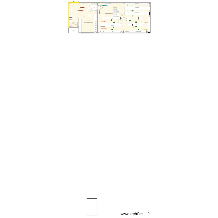 CHATEAULIN5. Plan de 2 pièces et 348 m2