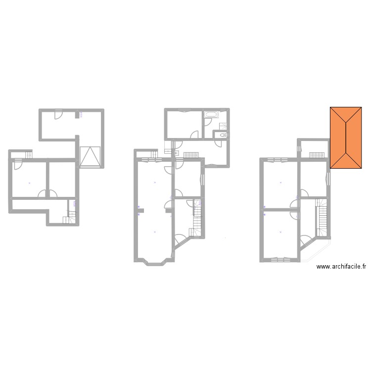 maxim elec. Plan de 8 pièces et 126 m2