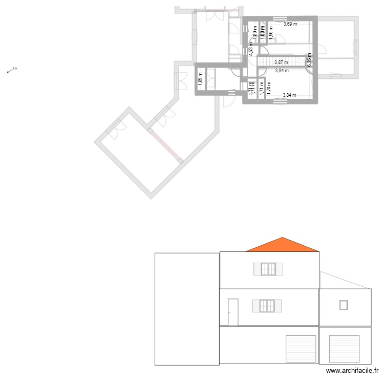 Greasque. Plan de 0 pièce et 0 m2