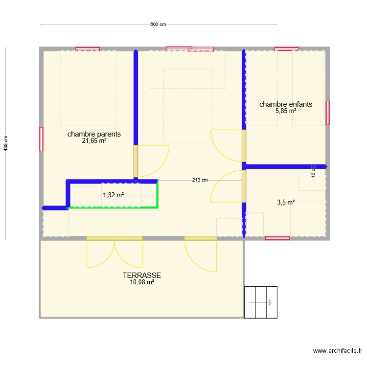 MOBIL HOME. Plan de 0 pièce et 0 m2