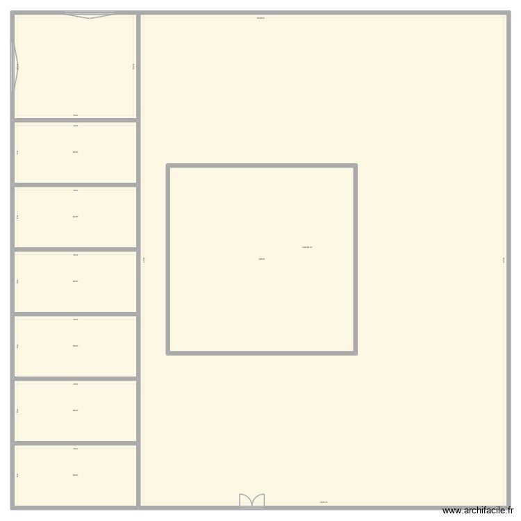 Maison Riche. Plan de 0 pièce et 0 m2
