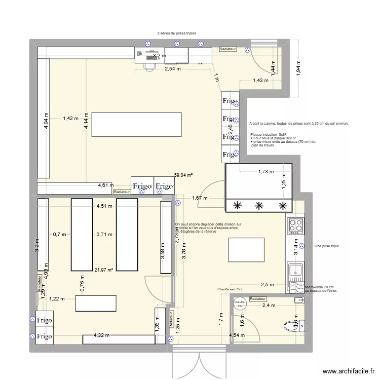 &eacute;picerie mens 28_07 18h18 perso V1. Plan de 2  et 81 m²