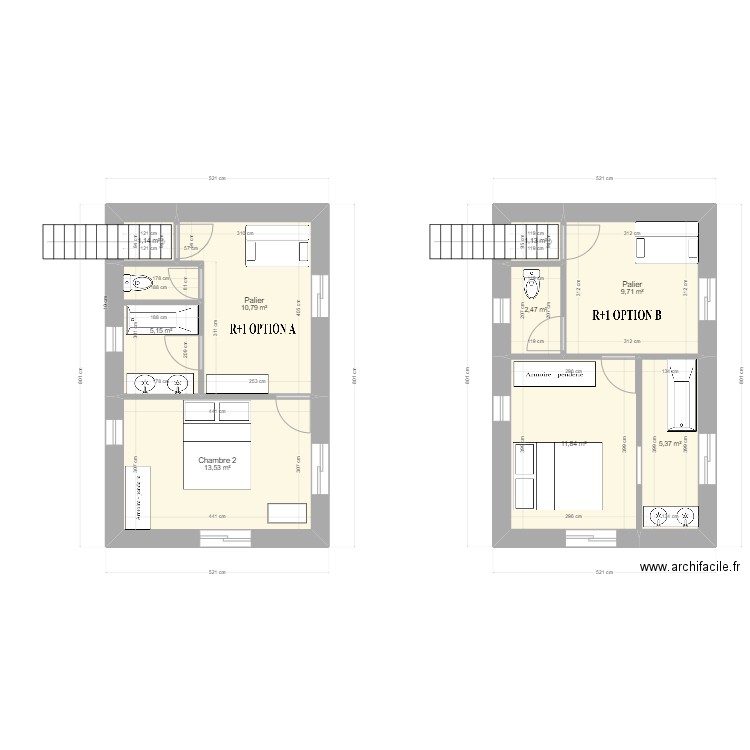 Maison bis. Plan de 0 pièce et 0 m2