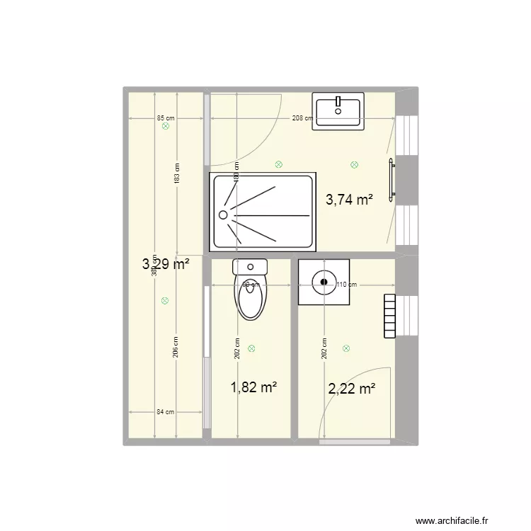 58 bocage FDPL. Plan de 