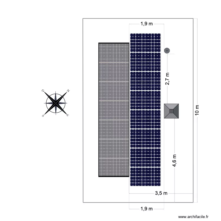 MAISON GABELLE. Plan de 
