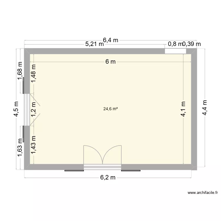 SALLE DE JEU / LOISIR 5. Plan de 1 Pièce et 25 m² SALLE DE JEU / LOISIR 5. Plan de 1 Pièce et 25 m²