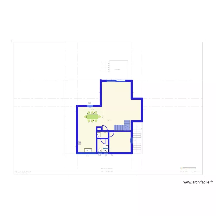 transfo etage. Plan de 